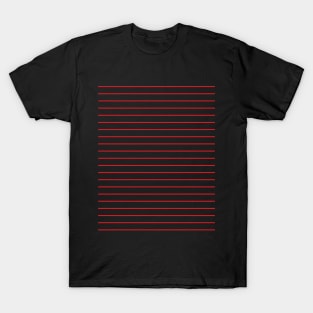 Pretty Simple Red Stripes T-Shirt